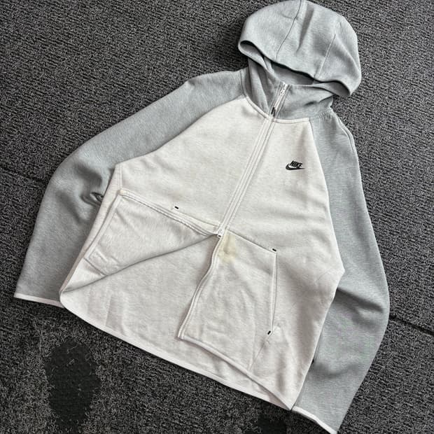 나이키 퓨추라 테크팩 배색 후디 집업 3577