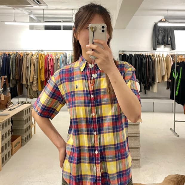 POLO ralph lauren madras check shirts  