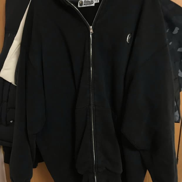 쿨거 네고 베이프 투웨이 후드집업 2XL