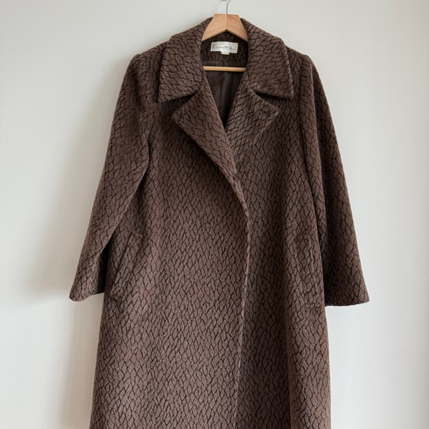 Pre owned 오버사이즈 울 코트