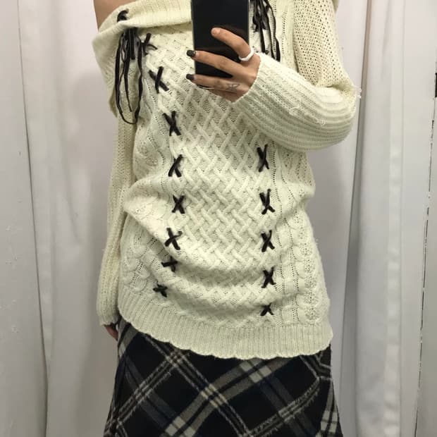 +엑시즈팜 오프숄더 Set