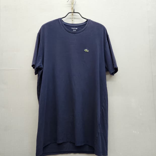 라코스테 스몰로고 네이비 반팔티 L(L)