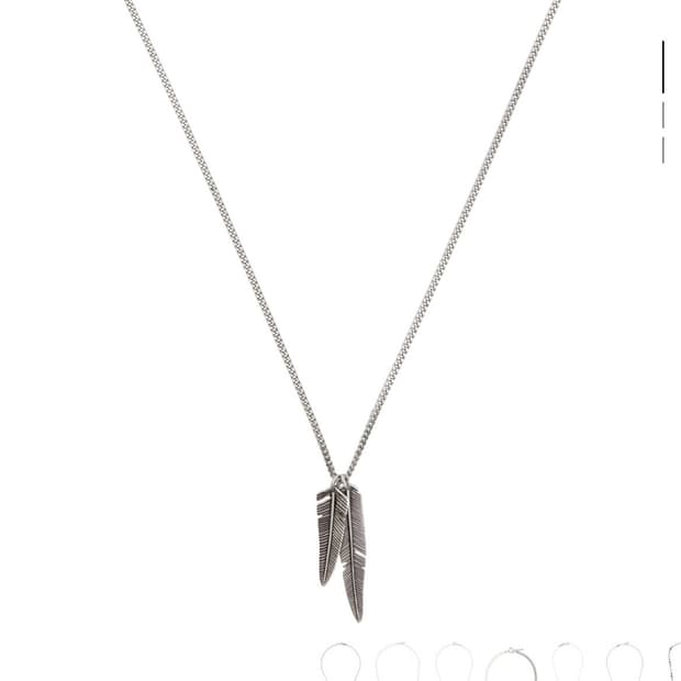 이자벨 마랑 실버 브라스 네크리스