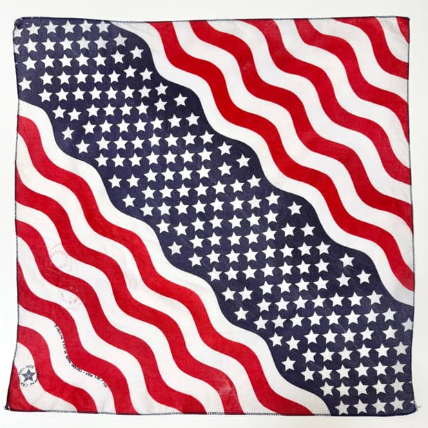 80-90s 성조기 반다나