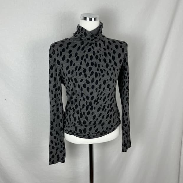 Sonia Rykiel 호피패턴 롱슬리브 