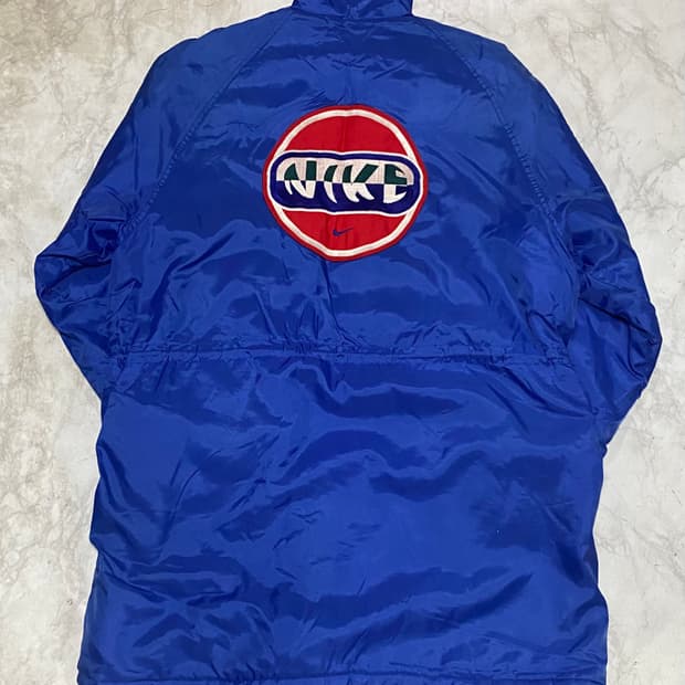 나이키 올드스쿨 빅로고 롱 돕바 패딩 110