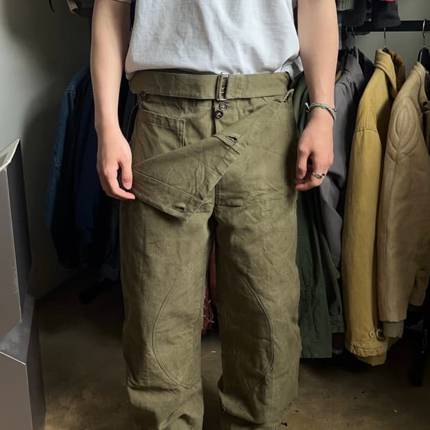 50s 프랑스군 M38 모터사이클 팬츠 오리지널