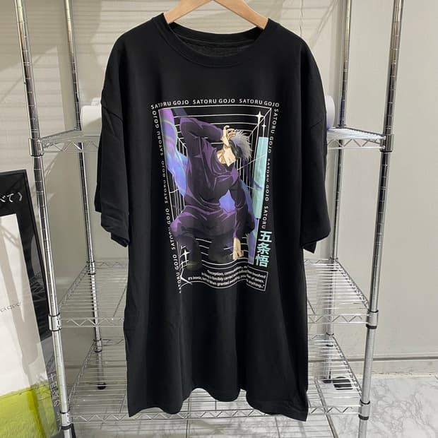 주술회전 사토루 오피셜 애니메이션 티셔츠