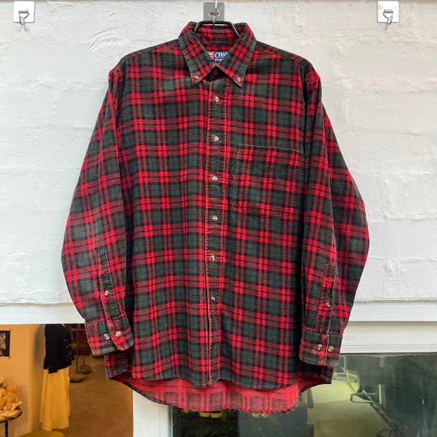 Chaps ralph lauren 플란넬 코듀로이 셔츠 M