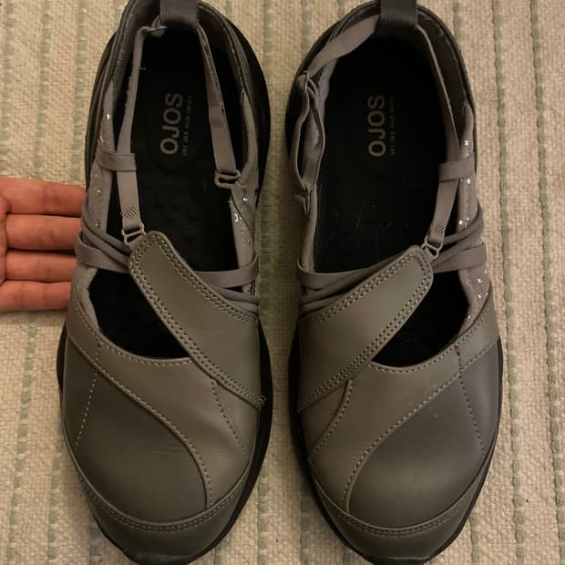 오호스 Strap Toe Sneakers / Stone Brown