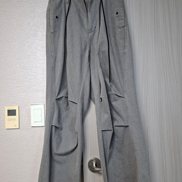 해칭룸 스노우진 워시드 그레이 1사이즈