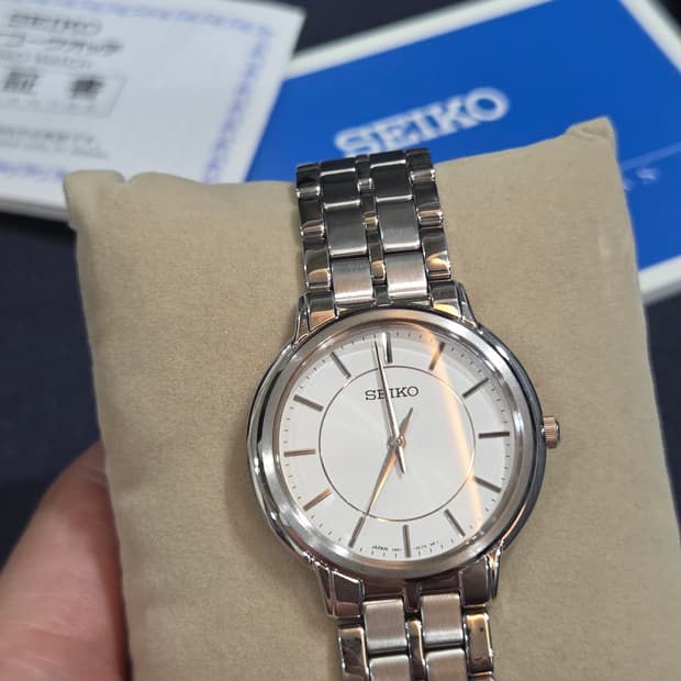 10s 세이코 정품 드레스 워치 SCDP025 (풀박스)