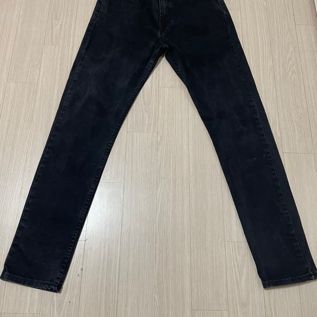 리바이스 512 흑청 32/34