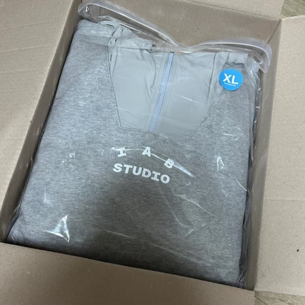 아이앱스튜디오 우븐 후디 XL