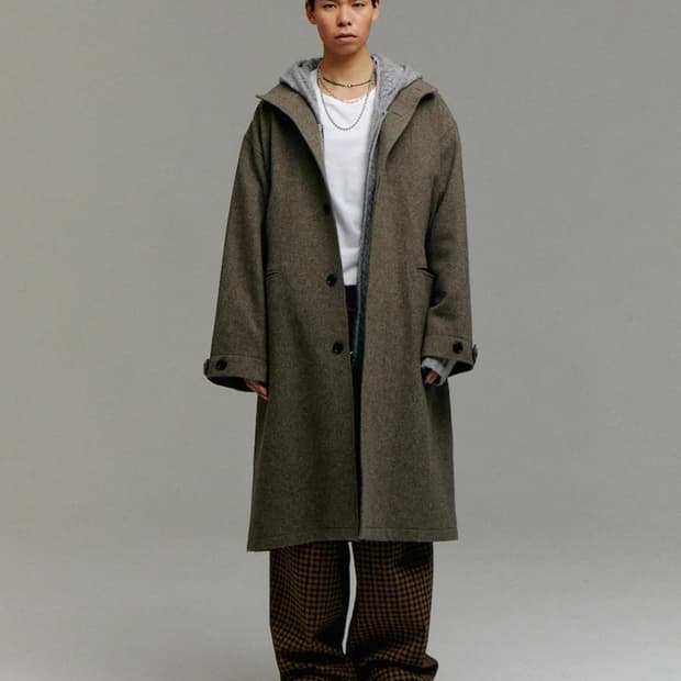 샌드사운드 오버핏 코트