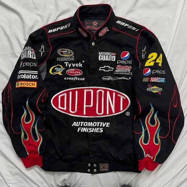 제프해밀턴 듀퐁 플레임 레이싱자켓