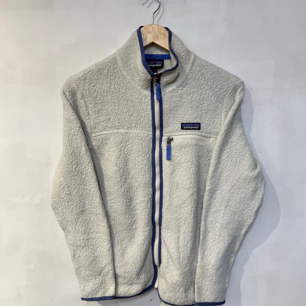 파타고니아 아이보리 플리스 집업