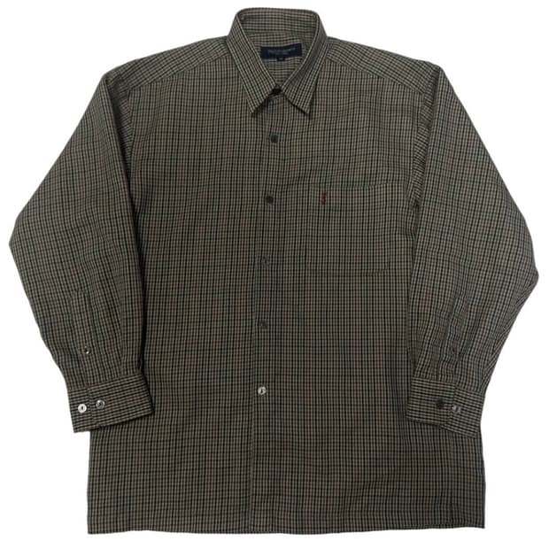 입생로랑 체크셔츠