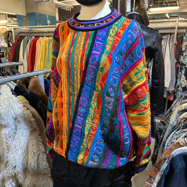 COOGI 쿠지 케이블니트💯