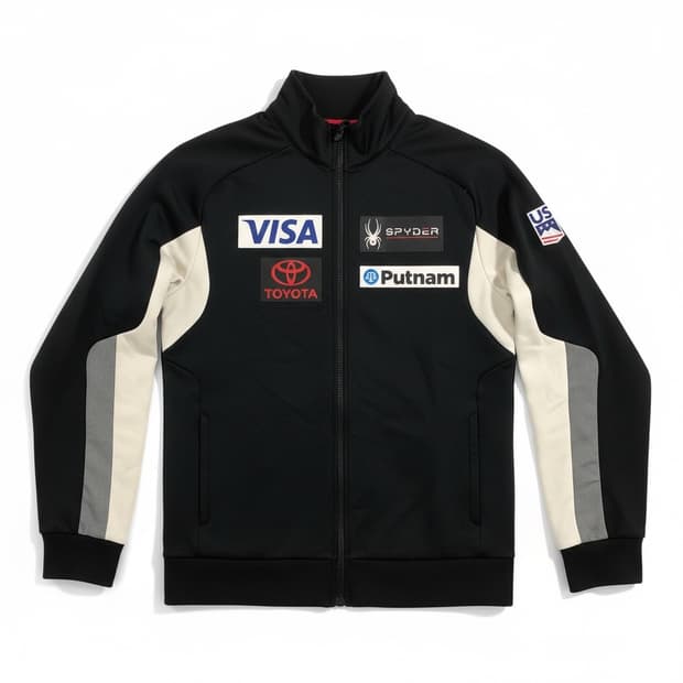 Spyder Replica Ski Zip-Up Jacket Size 95