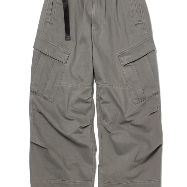 밀 팬츠 워시드 세이지 그린