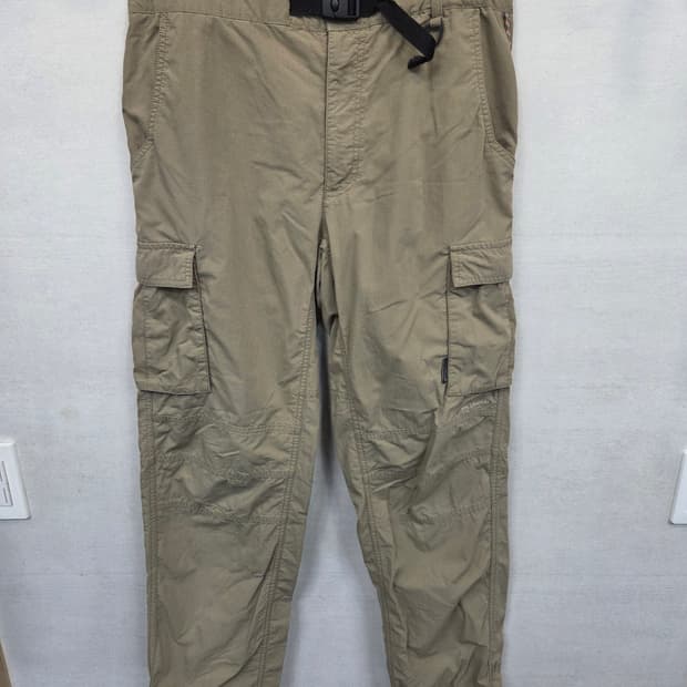 컬럼비아 벨티드 카고 나일론 스트링팬츠 m 대략 31