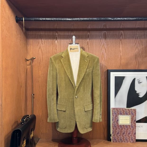 루치아노 바르베라 코듀로이 자켓