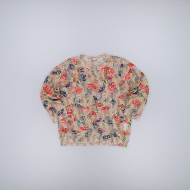 M 크리스챤디올 플라워 니트 0324H1