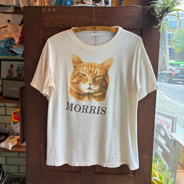 80’s MORRIS CAT PRINT T-SHIRT