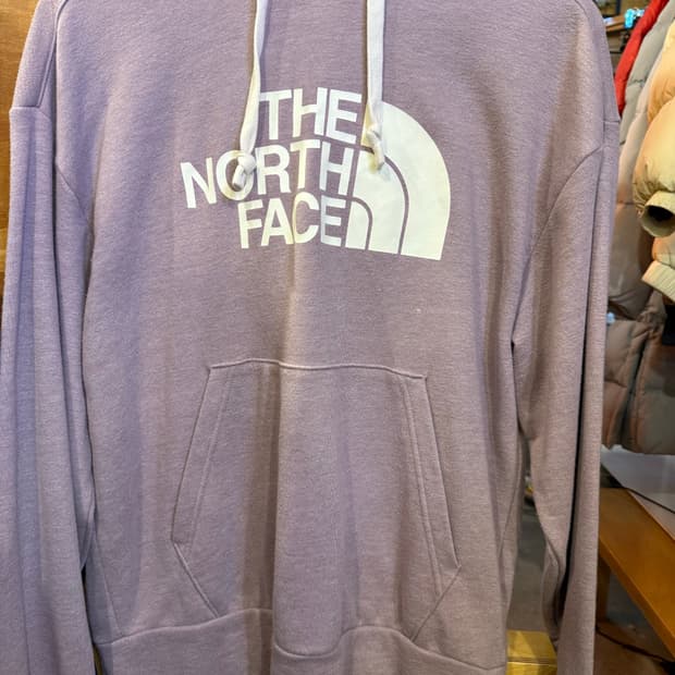 노스페이스 연보라 후드티