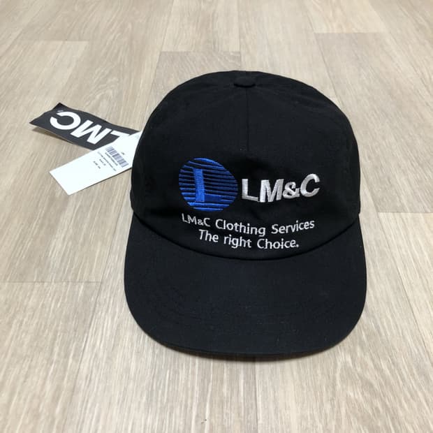 (OS) 새상품 LMC AT&T 패러디 LM&C 5패널 볼캡 블랙