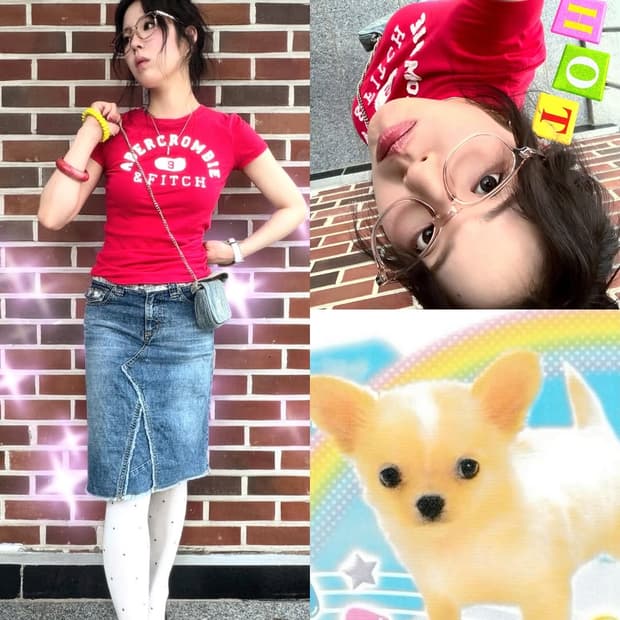 2000‘s 아베크롬비 빈티지 코디세트 2pcs