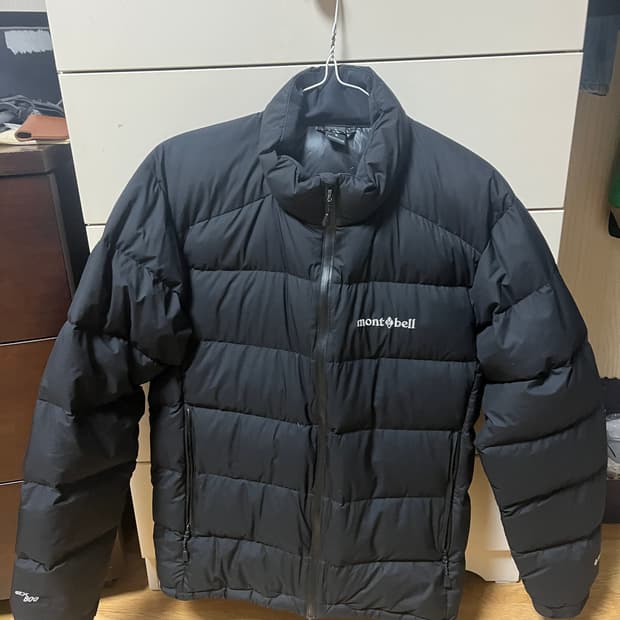 몽벨 고어텍스 블랙 경량 패딩 800필파워