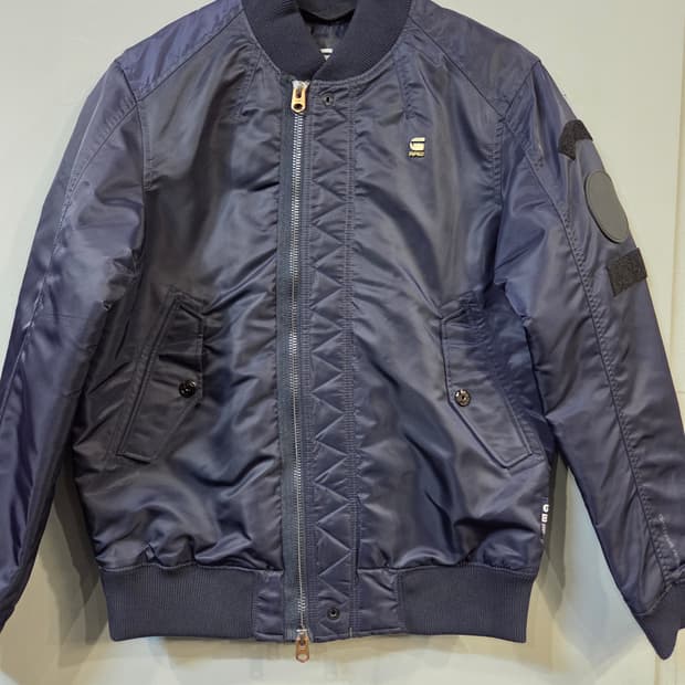 G-Star RAW 네이비 블루종 자켓(S)택 없음