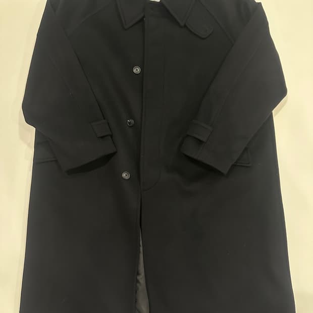 비슬로우 오버사이즈 캐시미어 발마칸 코트