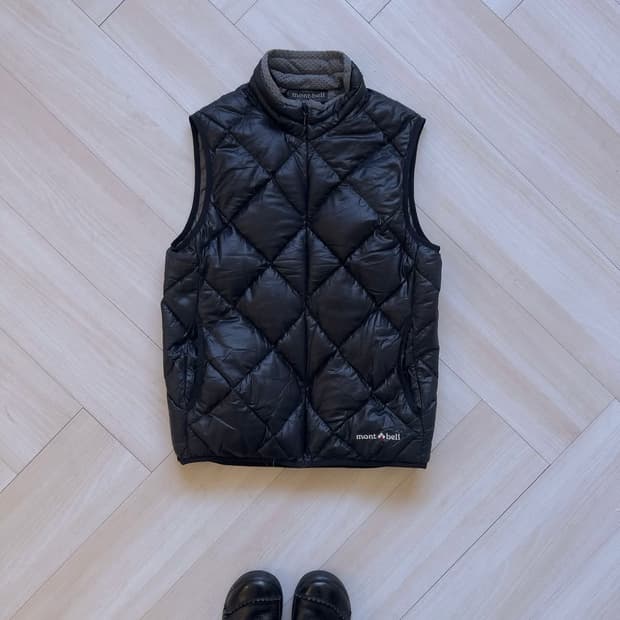 [MONT BELL] duck down padding vest