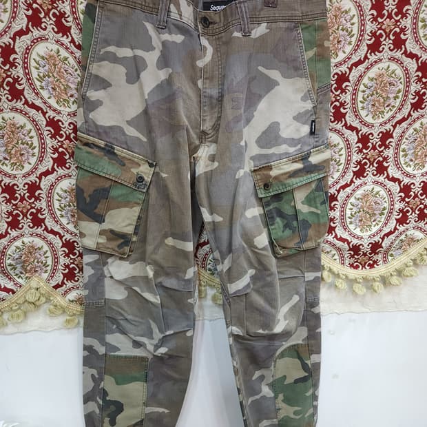 sequen 카모플라쥬 카고팬츠
​
