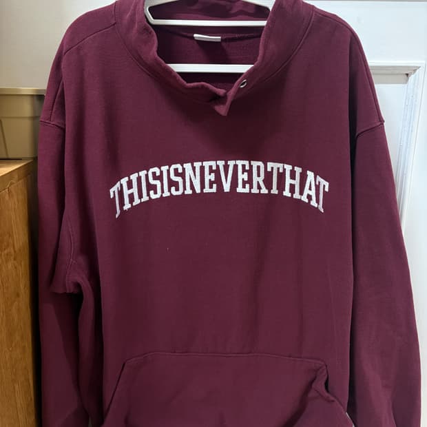 디스이즈네버댓 아노락 집업