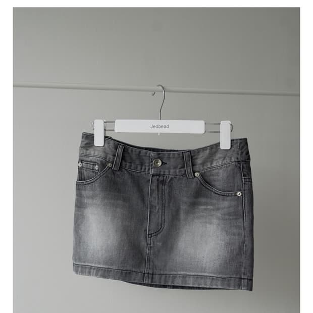 제드비드 로우웨스트 스커트 그레이 s