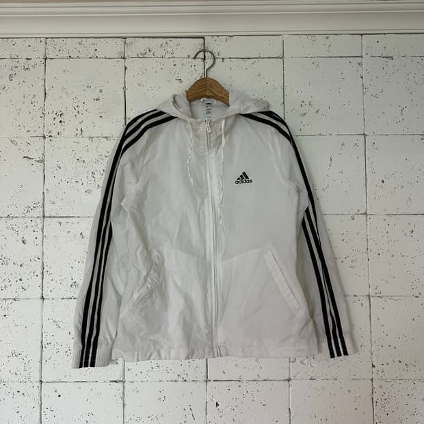 우먼M 아디다스 러닝 바람막이