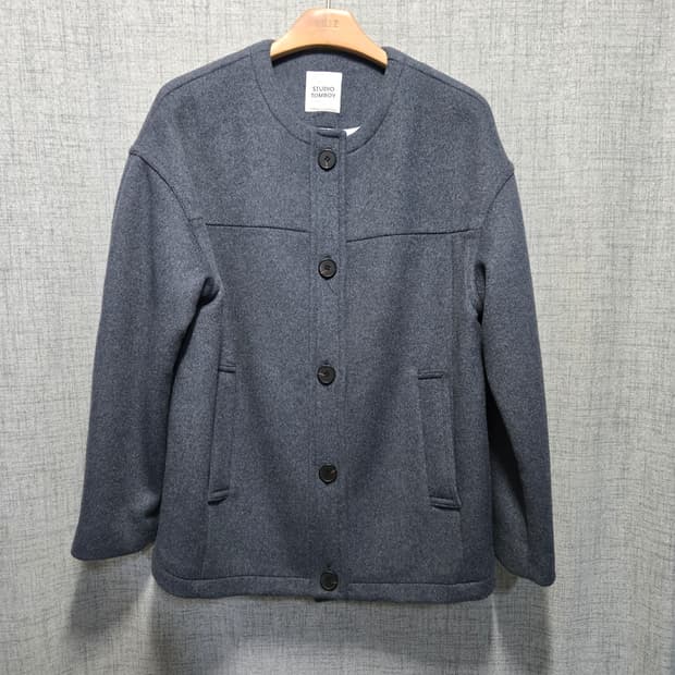 스튜디오톰보이 여성 하프 모 코트 