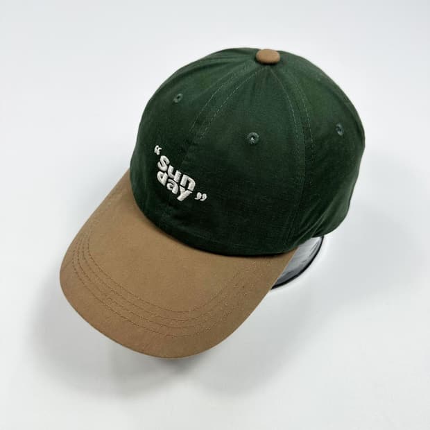 VTG 빈티지 썬데이 그린 볼캡 모자