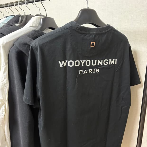 우영미 백로고 반팔 48사이즈