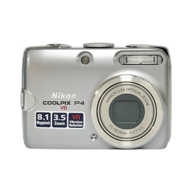 Nikon 니콘 쿨픽스 P4 실버