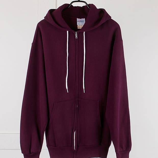 80~90s vtg HANES x POSH BOY hood jacket