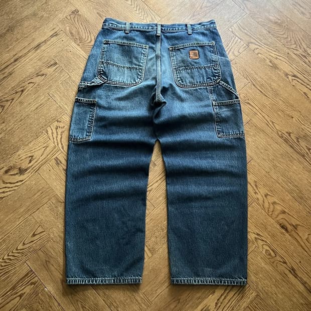 [34]칼하트 USA 빈티지 워싱 싱글니 카펜터 워크 데님 팬츠