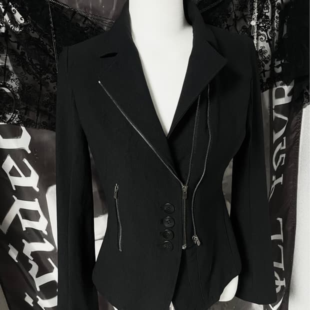 Bajra* 2 zippzer jacket 아카이브 무채색 하이엔드