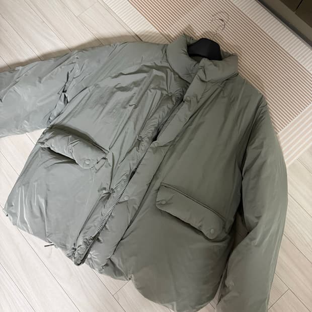 토마스모어 시티숏다운 카키그레이 M사이즈