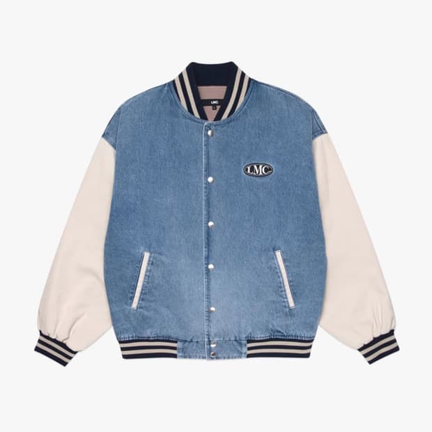 LMC 청 바시티 자켓 L