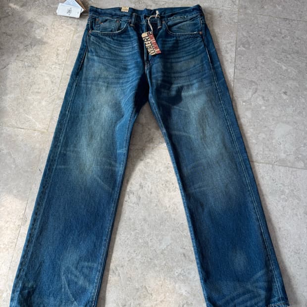 rrl 빈티지파이브포켓 그랜드폴스 32/32 새상품